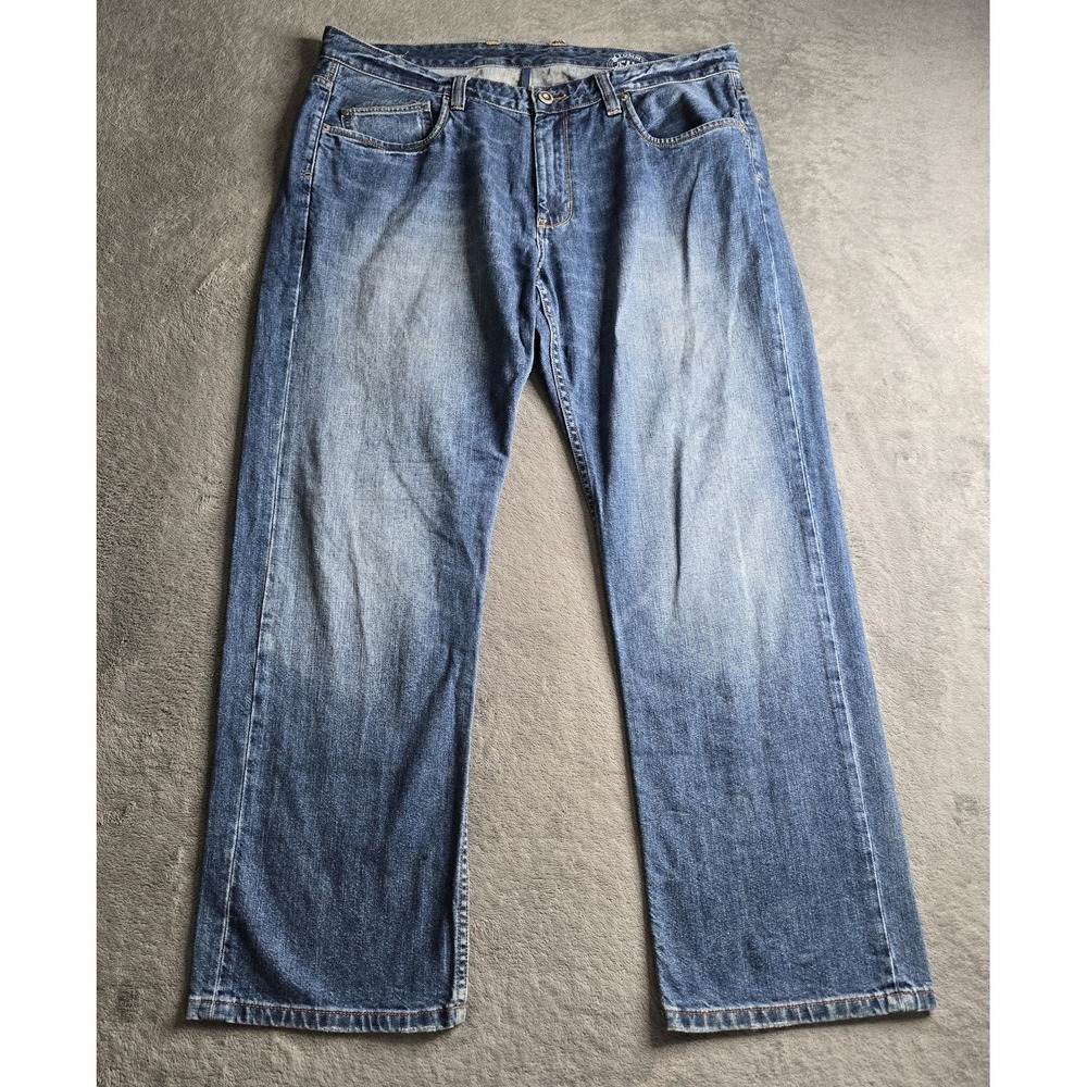 Tommy Bahama Jeans Mens 40x30 Blue Denim Standard Fit Medium Wash Pants Classic